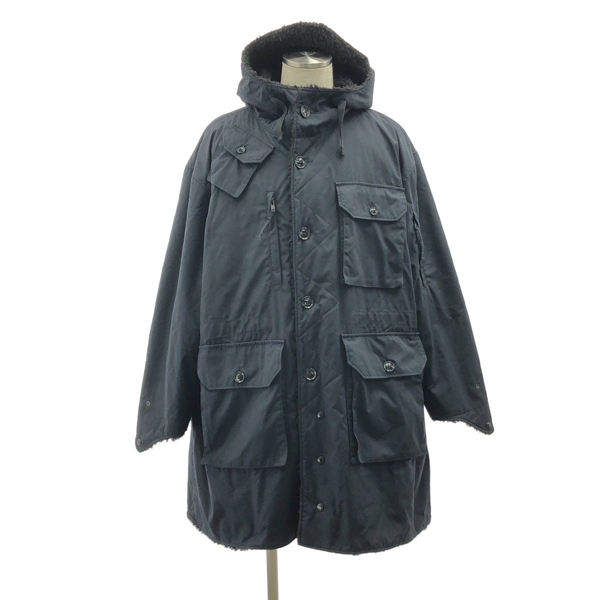 Engineered Garments / エンジニアドガーメンツ | Field Parka / フィールド オーバー コート フーディ / ボア総裏地 | M | メンズ