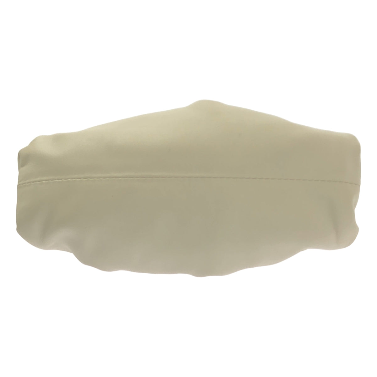 【成色極佳】葆蝶家 (BOTTEGA VENETA) | 迷你 The Pouch Clasp 單肩包 | 象牙色 | 女士