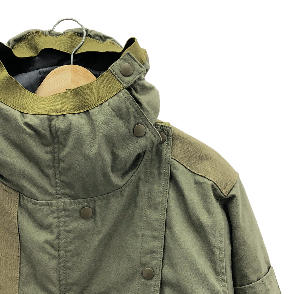 【美品】  chimala / チマラ | フレンチミリタリーアノラック | XS | カーキグリーン | レディース
