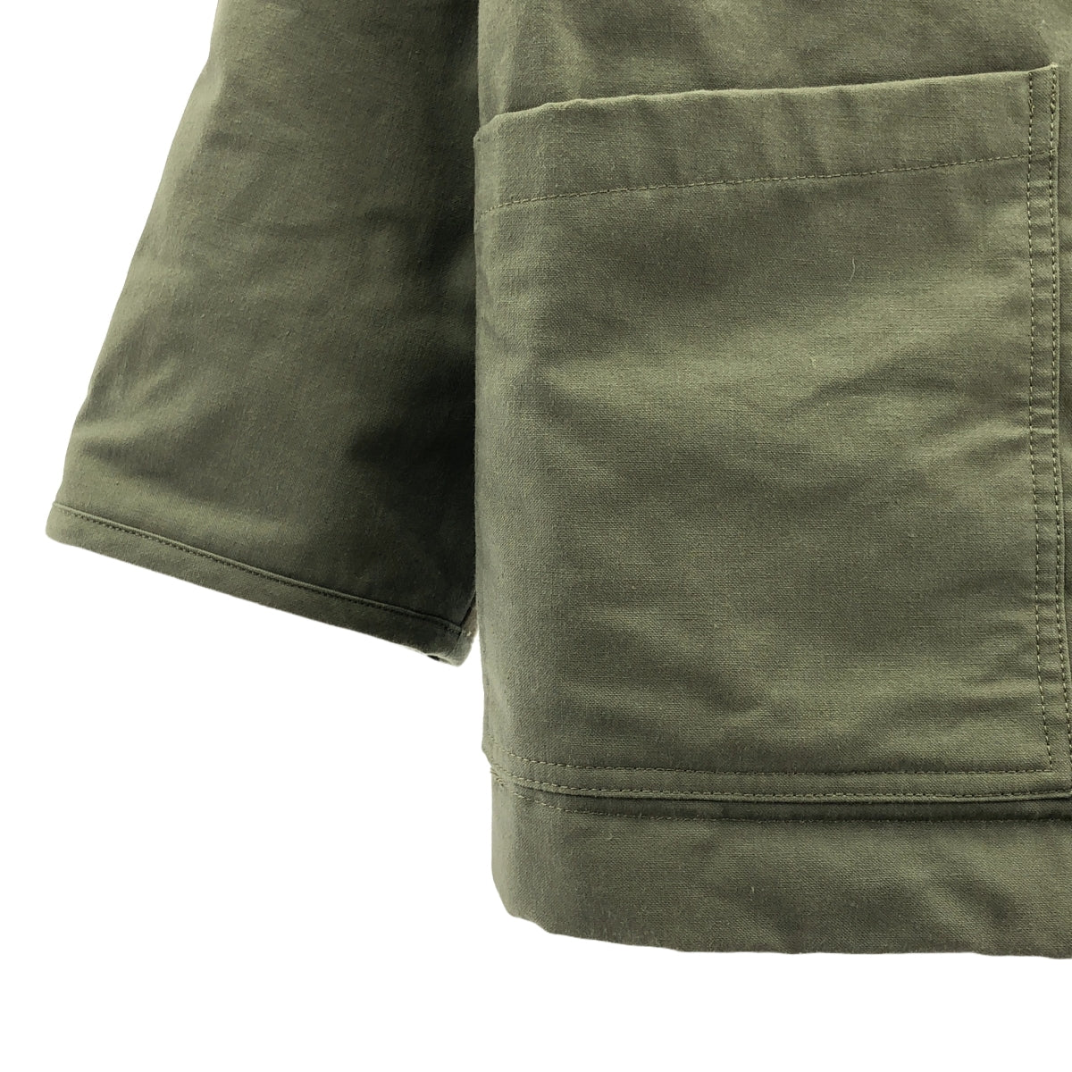 【美品】  chimala / チマラ | フレンチミリタリーアノラック | XS | カーキグリーン | レディース