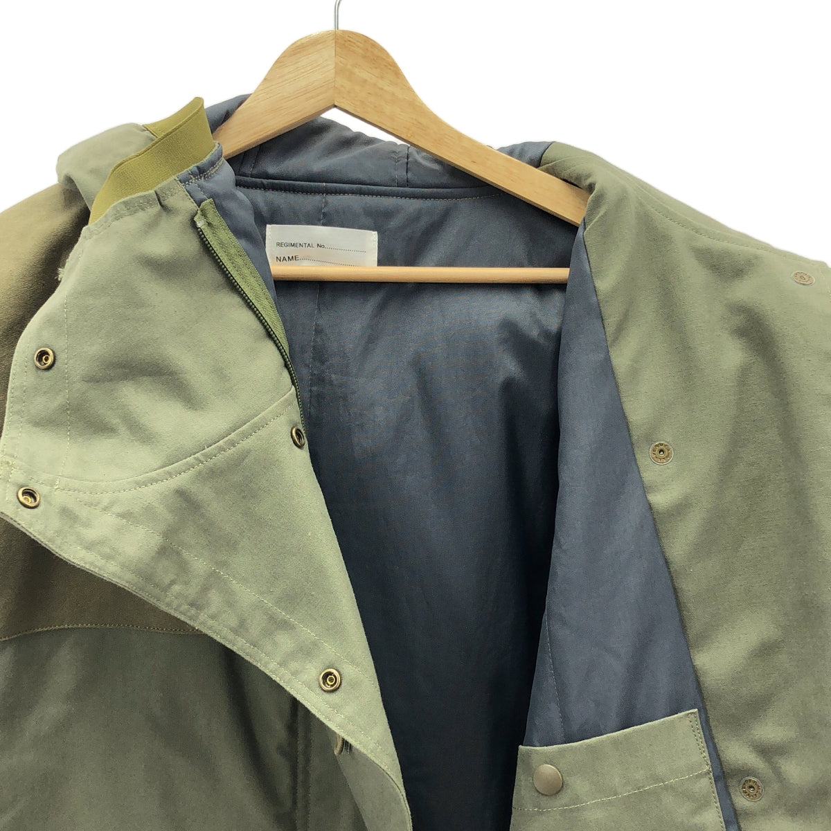【美品】  chimala / チマラ | フレンチミリタリーアノラック | XS | カーキグリーン | レディース