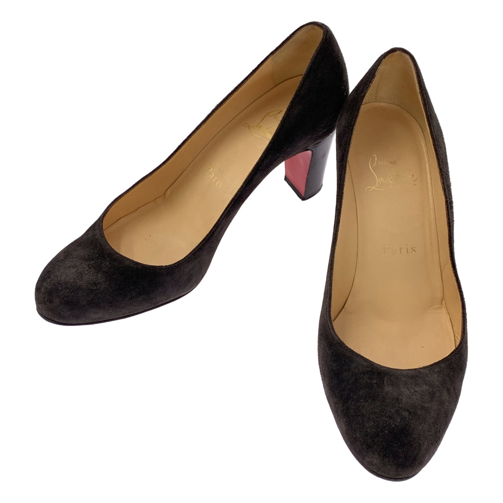 Christian Louboutin / 기독교 루부탄 | MISTICA 스웨이드 힐 펌프스 | 36 1/2 |
