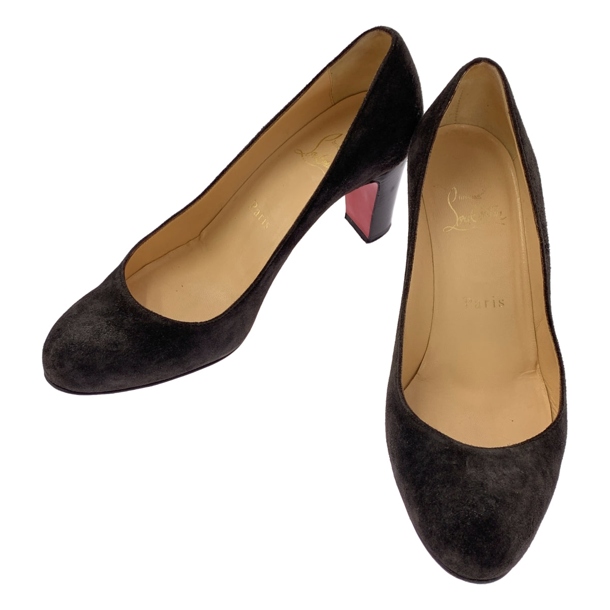 Christian Louboutin / 기독교 루부탄 | MISTICA 스웨이드 힐 펌프스 | 36 1/2 |