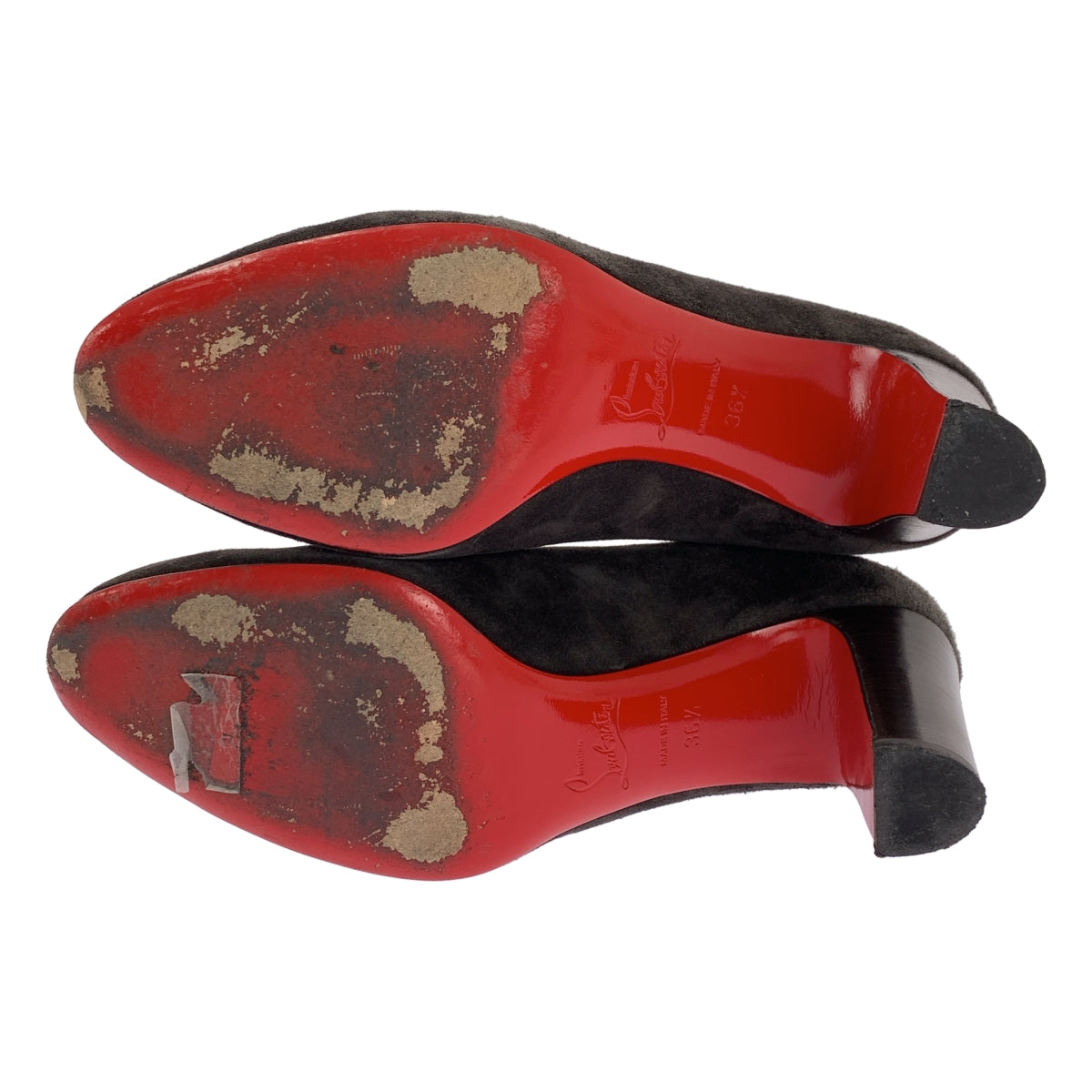 Christian Louboutin / 기독교 루부탄 | MISTICA 스웨이드 힐 펌프스 | 36 1/2 |