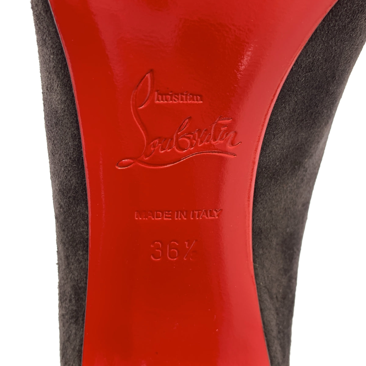 Christian Louboutin / 기독교 루부탄 | MISTICA 스웨이드 힐 펌프스 | 36 1/2 |