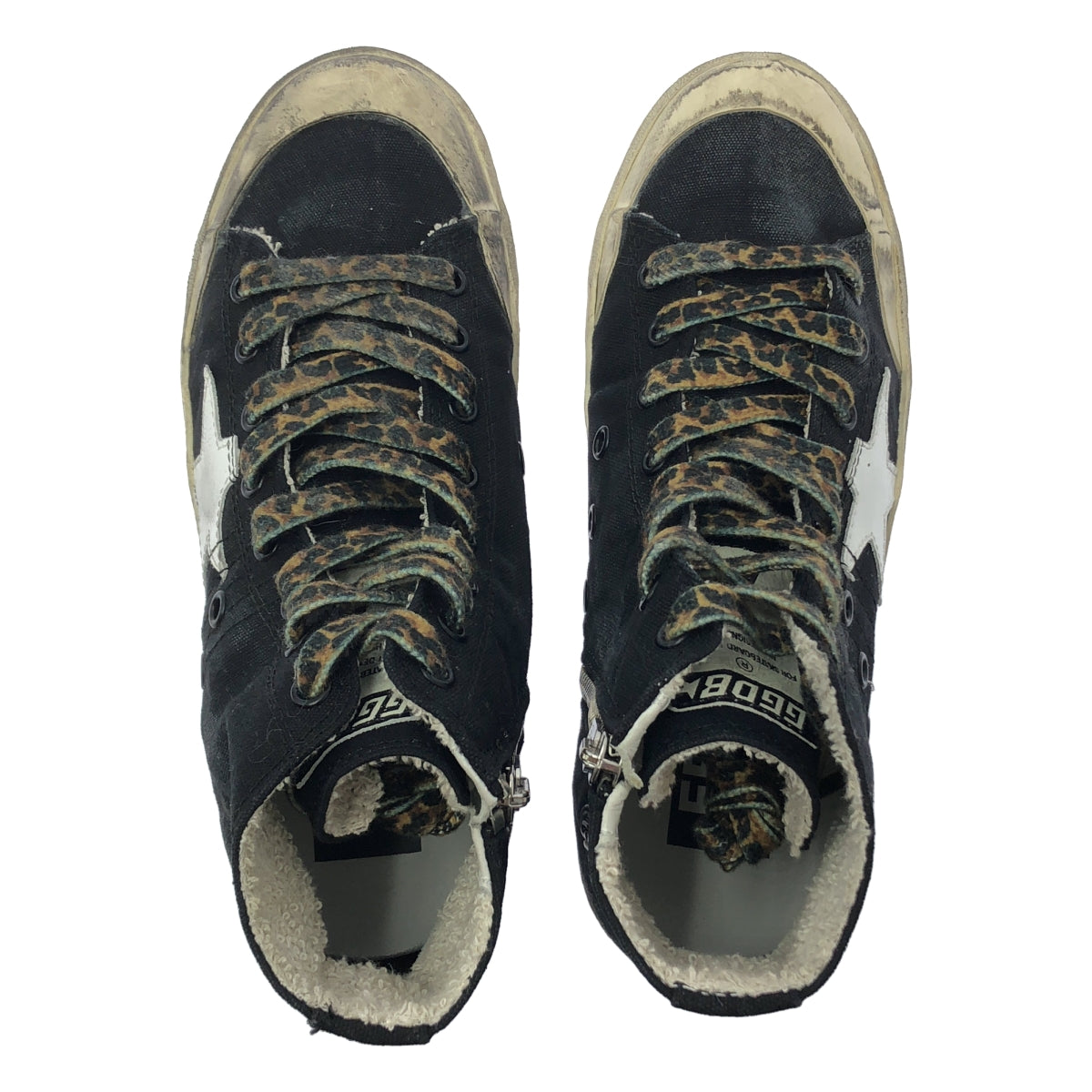 GOLDEN GOOSE | FRANCY 破洞高筒運動鞋 | 尺寸 36 | 女款