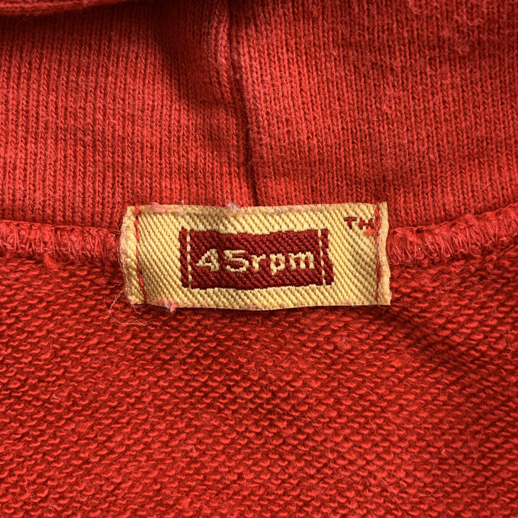 45rpm / 포티파이브아르피엠 | 코튼 로고 파커 |