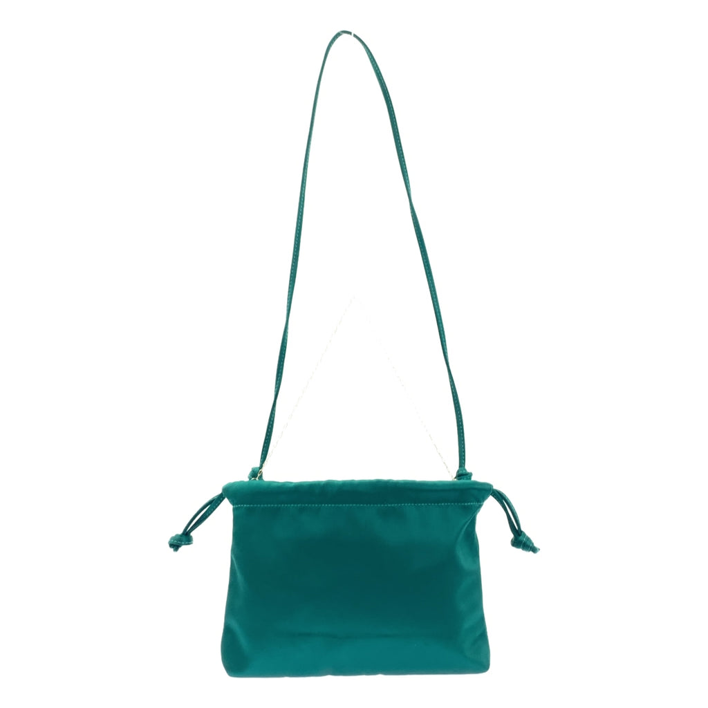 Deuxieme Classe / ドゥーズィエムクラス | CELERI SATIN mini サテン ミニ ショルダーバッグ | グリーン | レディース