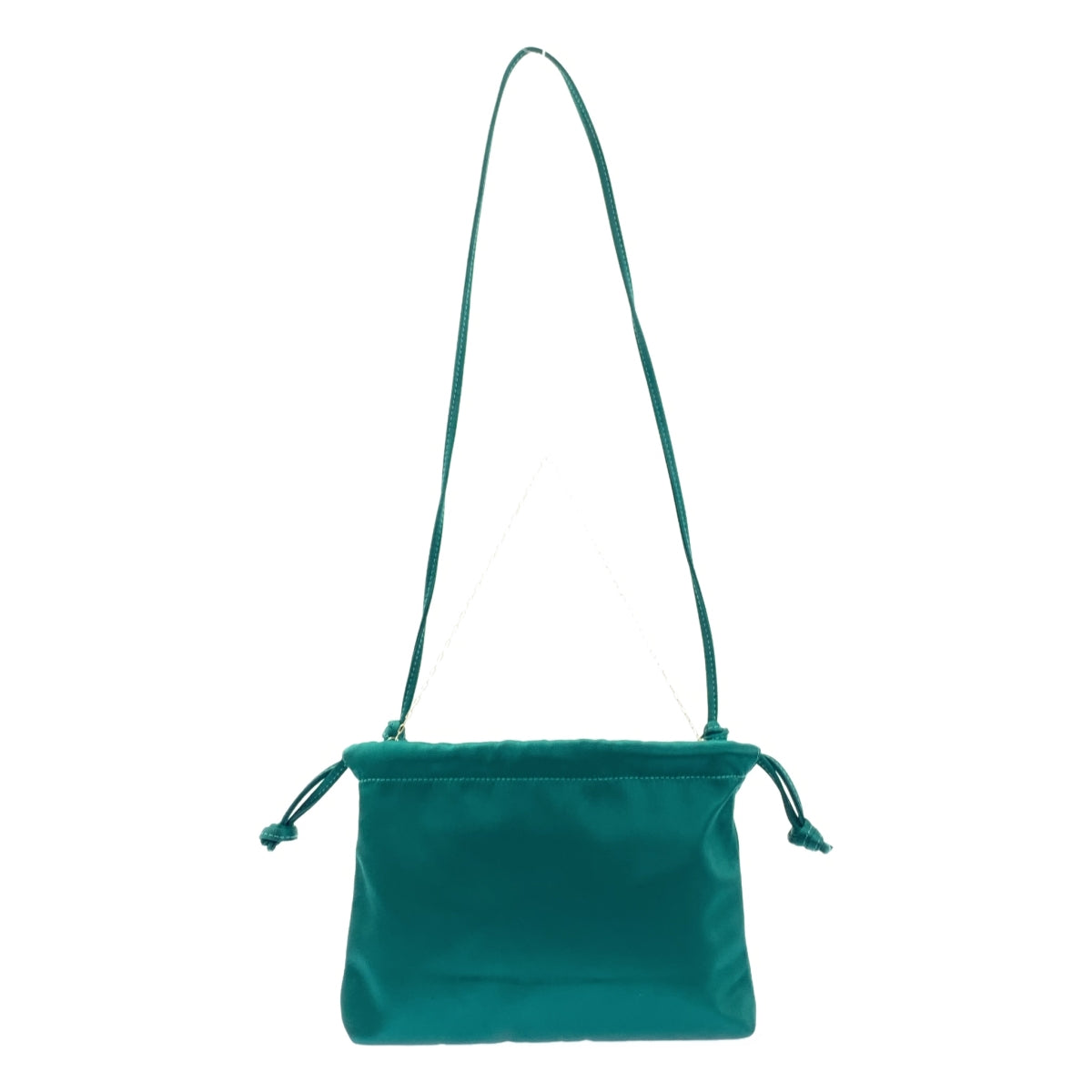 Deuxieme Classe / ドゥーズィエムクラス | CELERI SATIN mini サテン ミニ ショルダーバッグ | グリーン | レディース