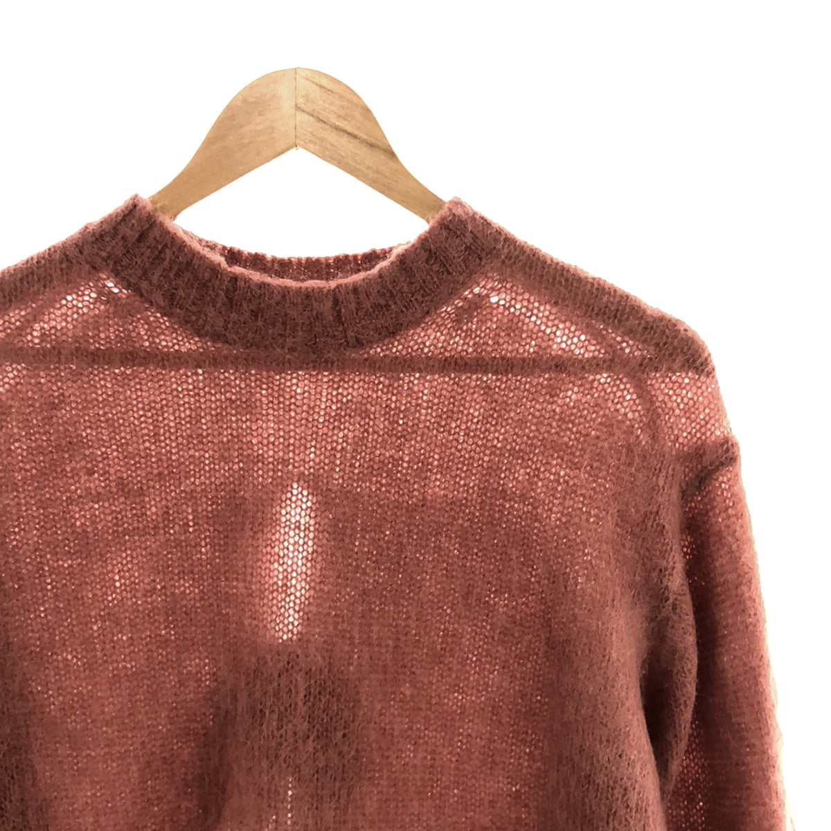 美品】 Heriter / エリテ | 2022AW | Mohair pullover ニット | 38 | ピンク | レディース – KLD