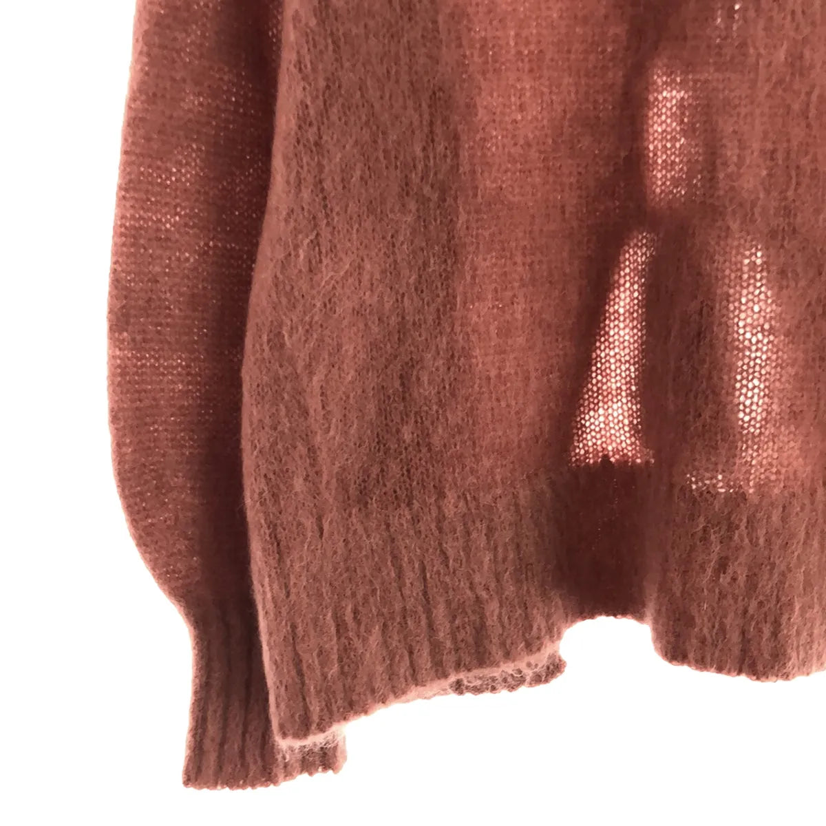 【美品】  Heriter / エリテ | 2022AW | Mohair pullover ニット | 38 | ピンク | レディース