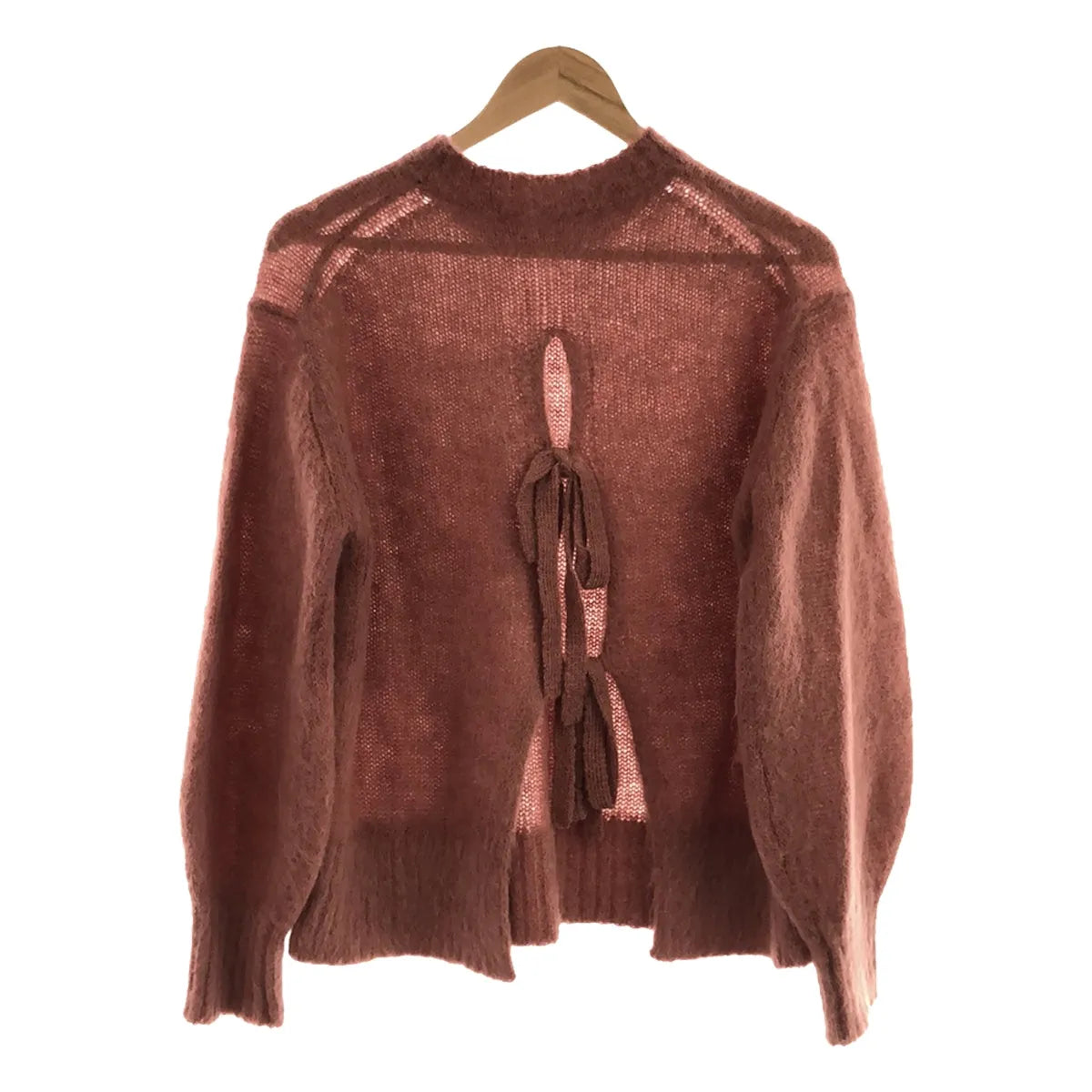 【美品】  Heriter / エリテ | 2022AW | Mohair pullover ニット | 38 | ピンク | レディース