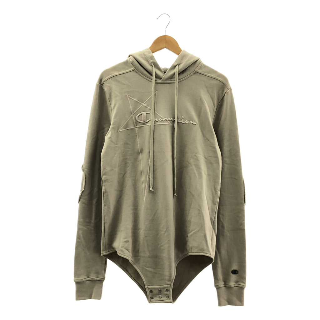 Rick Owens / リックオウエンス | Champion Logo Popover Hoody ロゴ プルオーバー フーディー | S | ベージュ | レディース