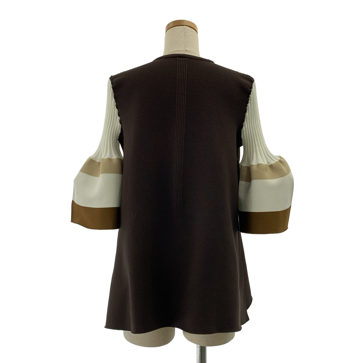 CFCL / シーエフシーエル | ベルスリーブ Vネック ブラウス | F | レディース