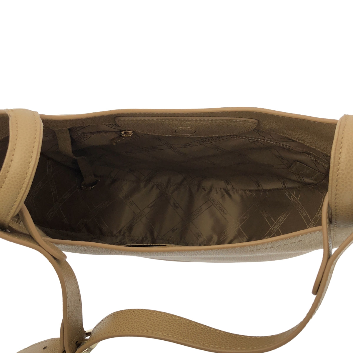 Longchamp / ロンシャン | グレインレザー ル フローネ ショルダーバッグ XL |