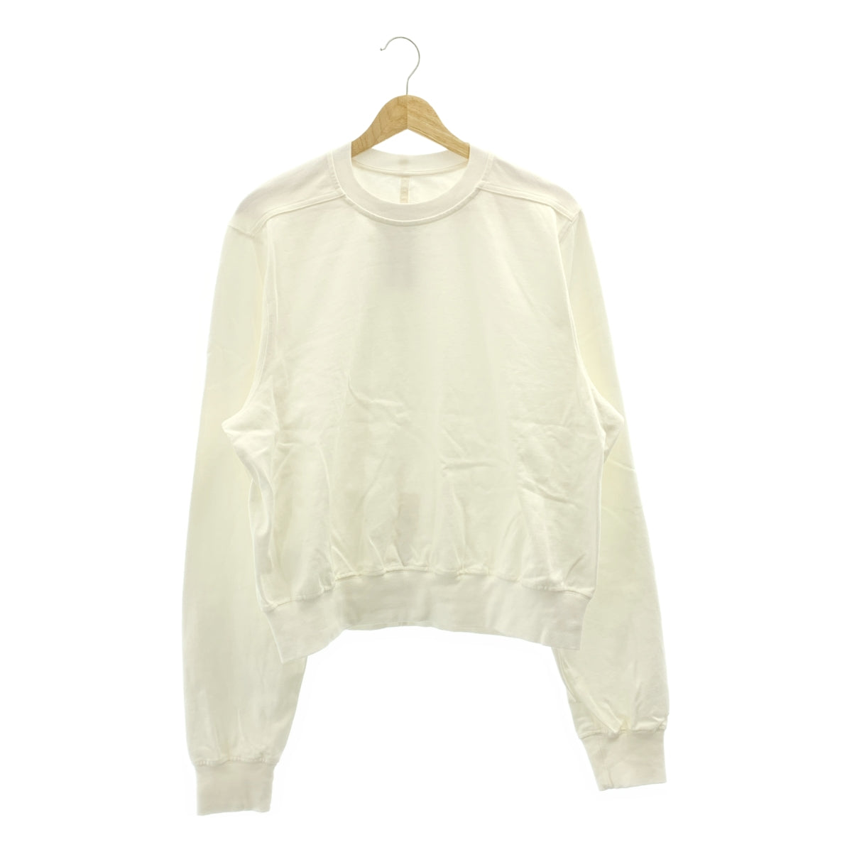 Rick Owens / リックオウエンス | 2024SS | Cropped Crewneck Sweat クロップド クルーネック スウェット カットソー | XL | メンズ