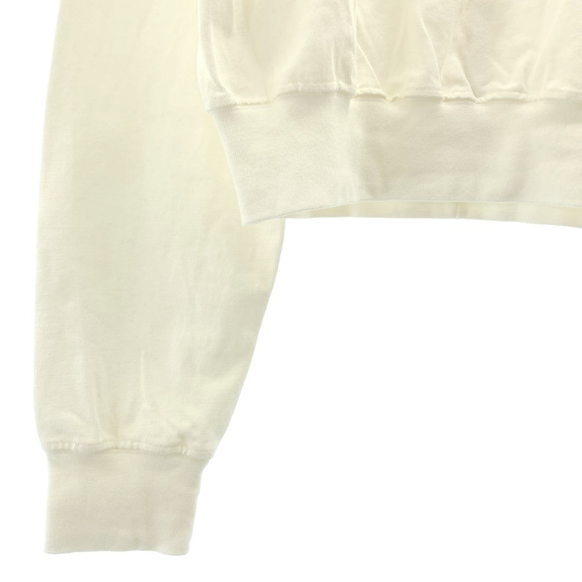 Rick Owens / リックオウエンス | 2024SS | Cropped Crewneck Sweat クロップド クルーネック スウェット カットソー | XL | メンズ