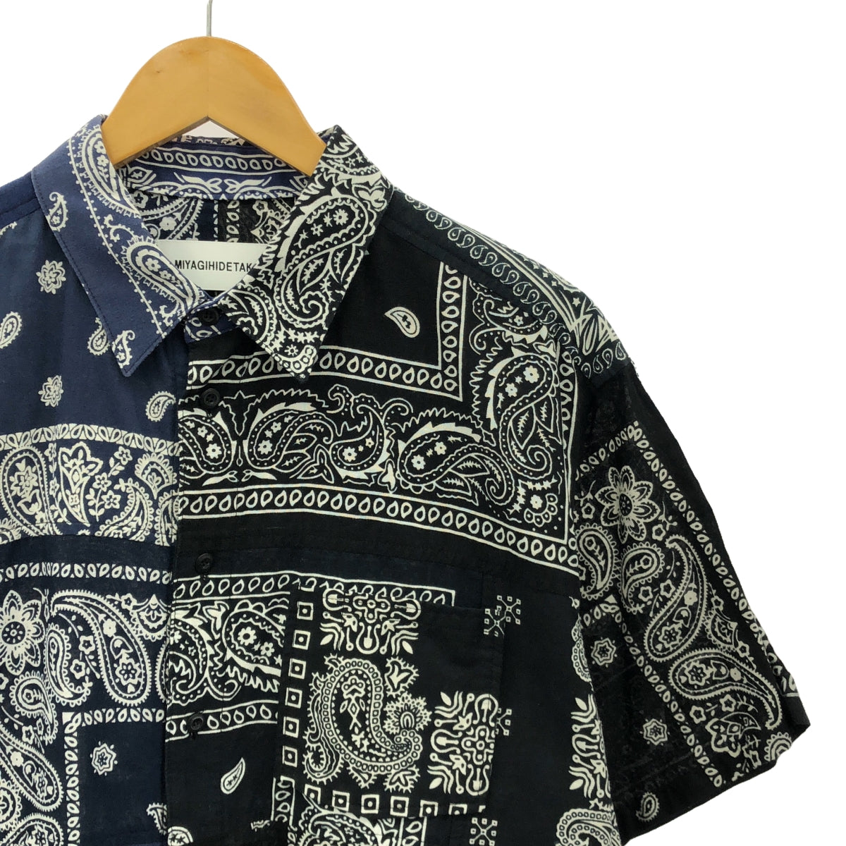 MIYAGIHIDETAKA / Miyagi Hidetaka | BANDANA S/S SHIRT | 1 | Men's