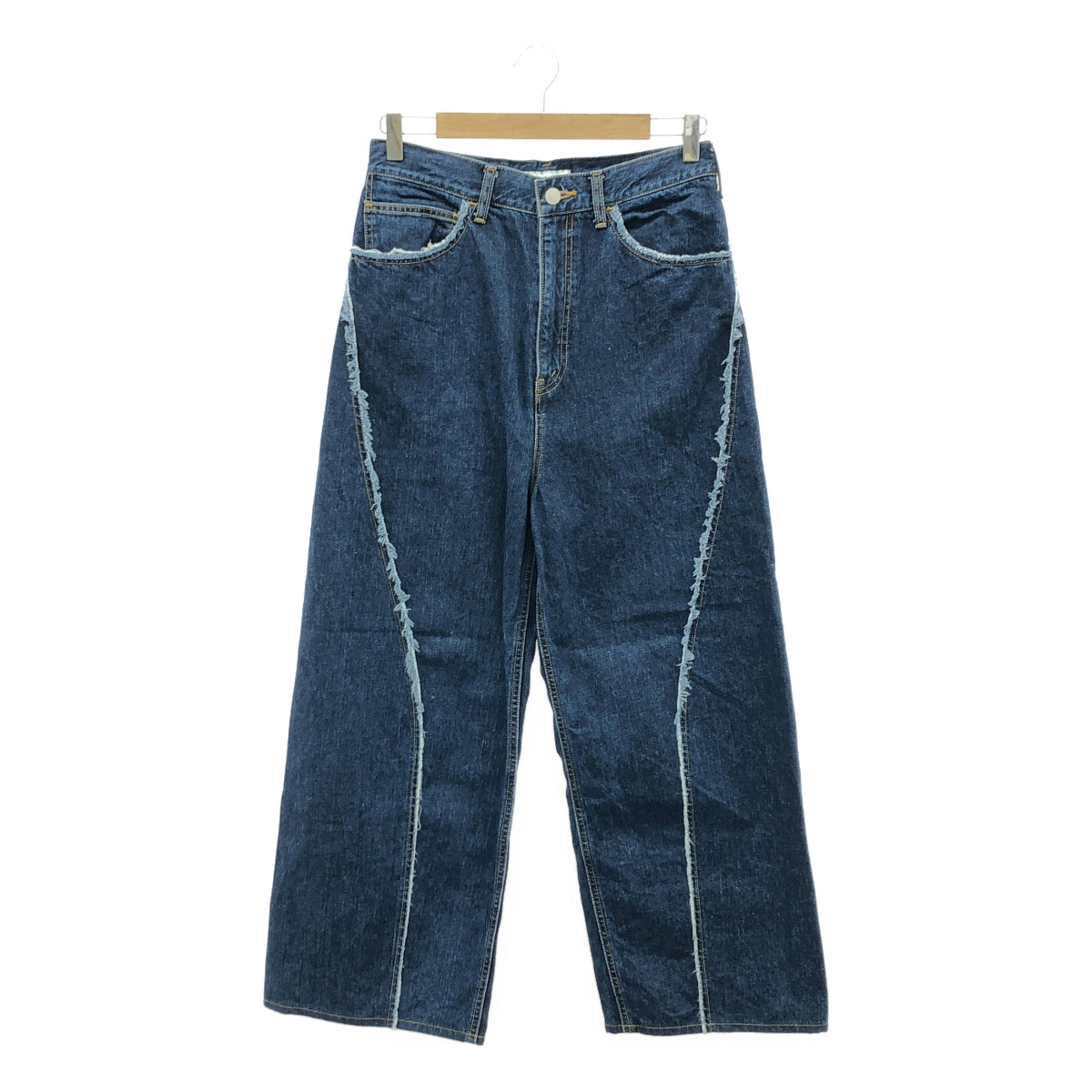 JieDa | 2023SS | LOOSE FIT JEANS Cut-off denim pants | 1 | Men's