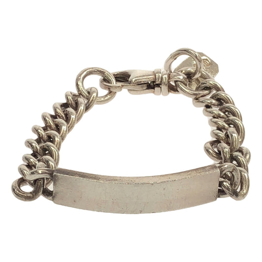 amy moss / Amy Moss | 999 Silver 22K Gold ID Bracelet | Men's