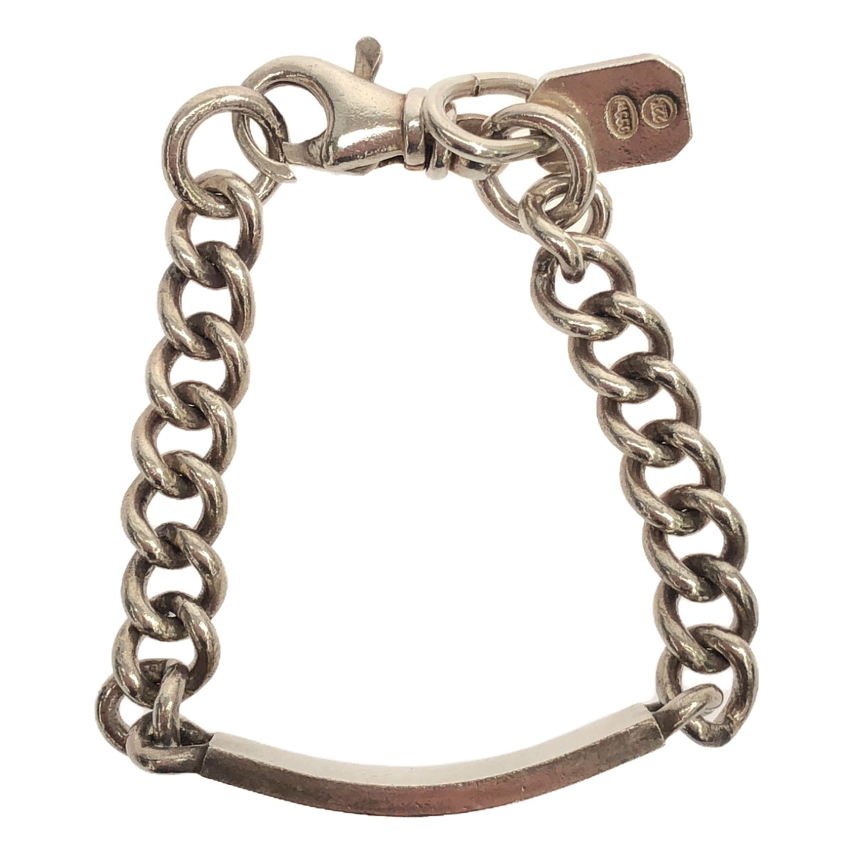 amy moss / Amy Moss | 999 Silver 22K Gold ID Bracelet | Men's