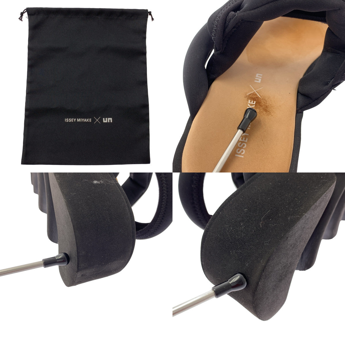 ISSEY MIYAKE / 이세이미야케 | × UNITED NUDE Bounce Sandal 샌들 | 38 |