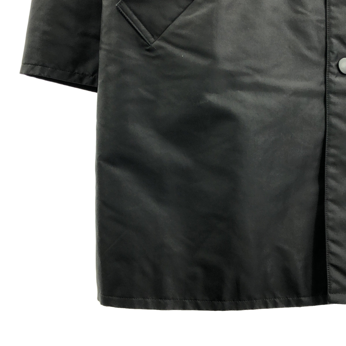 A.P.C. / 아페쎄 | 퀼팅 스탠드 칼라 코트 | XS | 블랙 | 남성