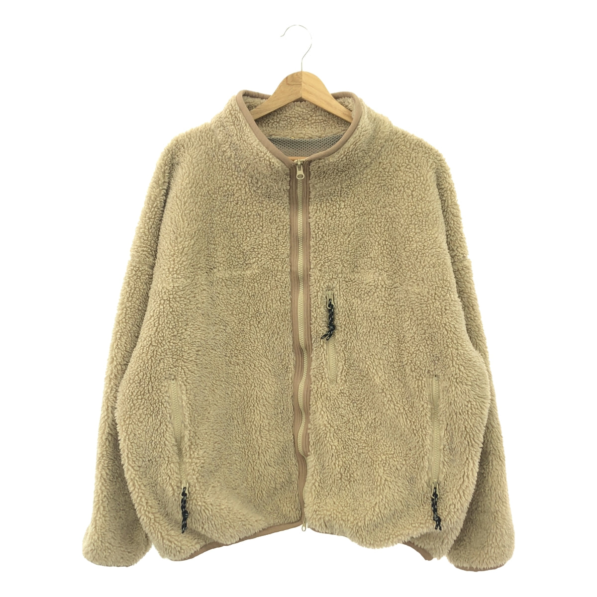 Deuxieme Classe / Deuxieme Classe | Full Zip Boa Fleece Jacket Blouson | F | Beige | Women's