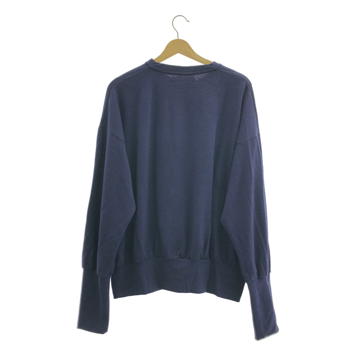 barbell object / バーベル オブジェクト | WOOL LS TOP | F | ネイビー | メンズ