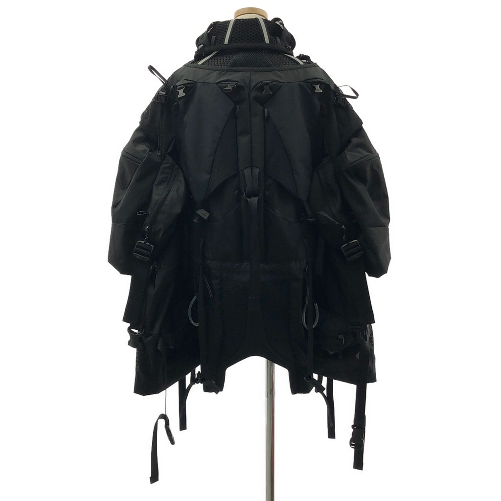 JUNYA WATANABE COMME des GARCONS / 준야 와타나베 | 2023AW | 나일론 메쉬 패널 오버 실루엣 재킷 | XS |