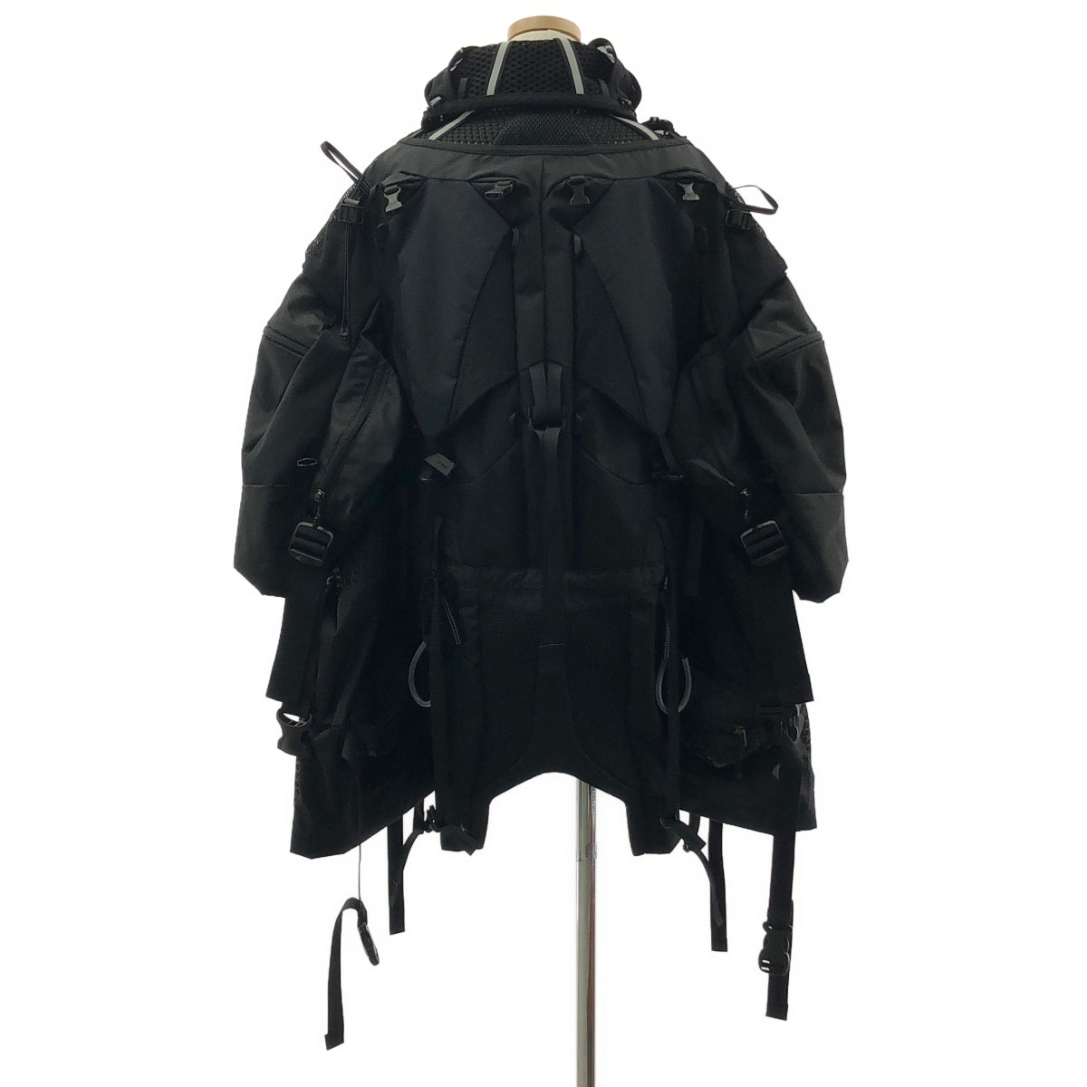 JUNYA WATANABE COMME des GARÇONS / 渡邊淳也 | 2023 秋冬 |尼龍網布拼接大輪廓外套 | XS |