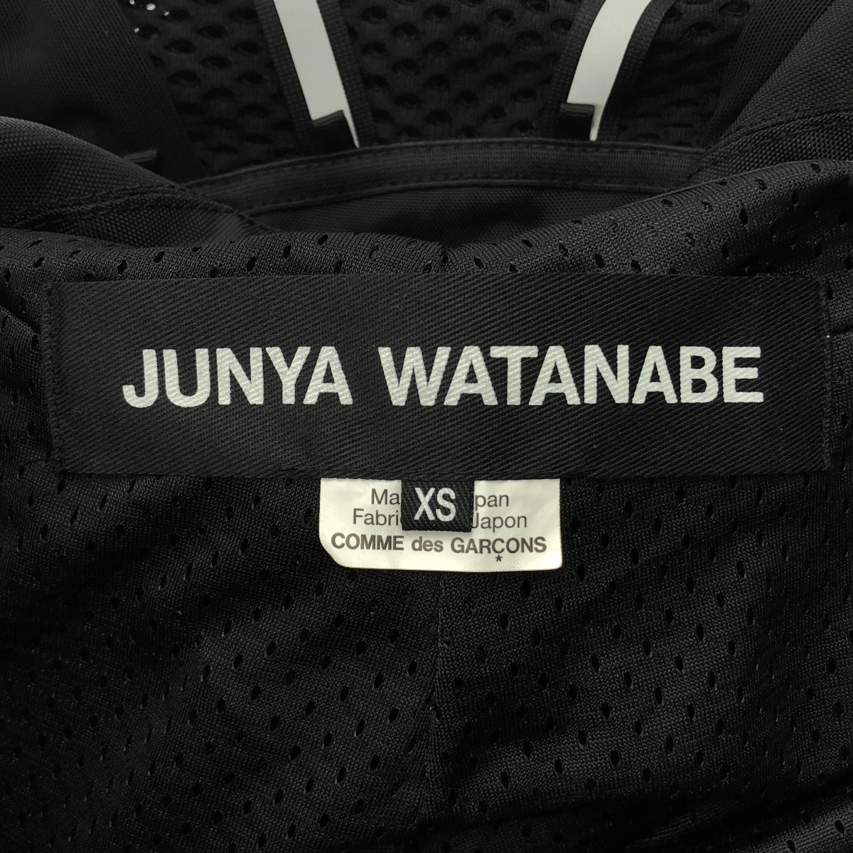 JUNYA WATANABE COMME des GARCONS / 준야 와타나베 | 2023AW | 나일론 메쉬 패널 오버 실루엣 재킷 | XS |
