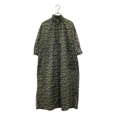 Honnete / オネット | ハーフスリーブ フリルカラー ワンピース | M | レディース