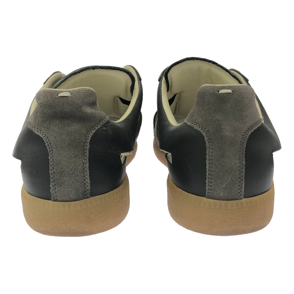 Maison Margiela / メゾンマルジェラ | GERMAN TRAINER / レザー ジャーマントレーナー シューズ | 42 | ブラック | メンズ