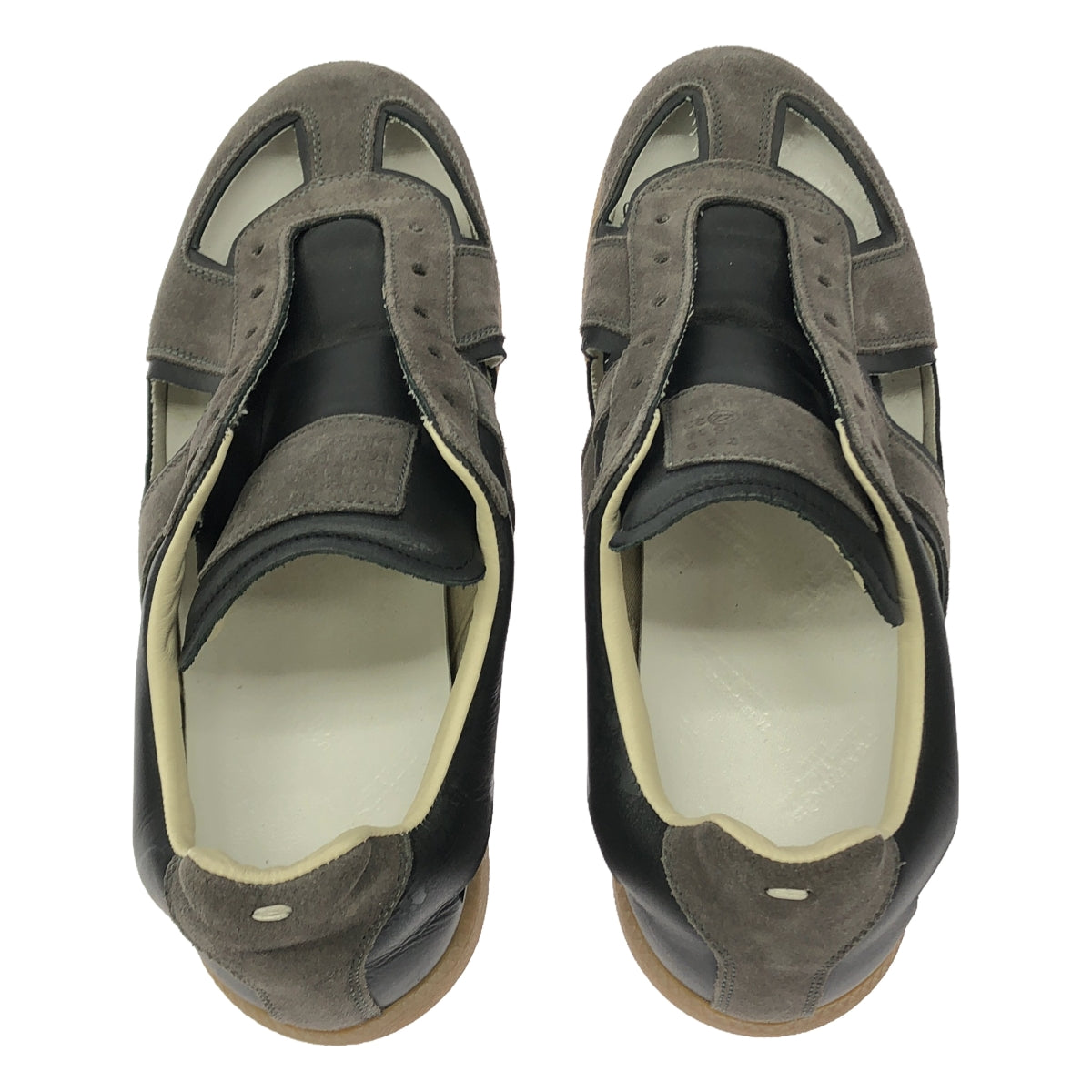 Maison Margiela |德國教練 |皮革德國訓練鞋 | 42 |黑色 |男士