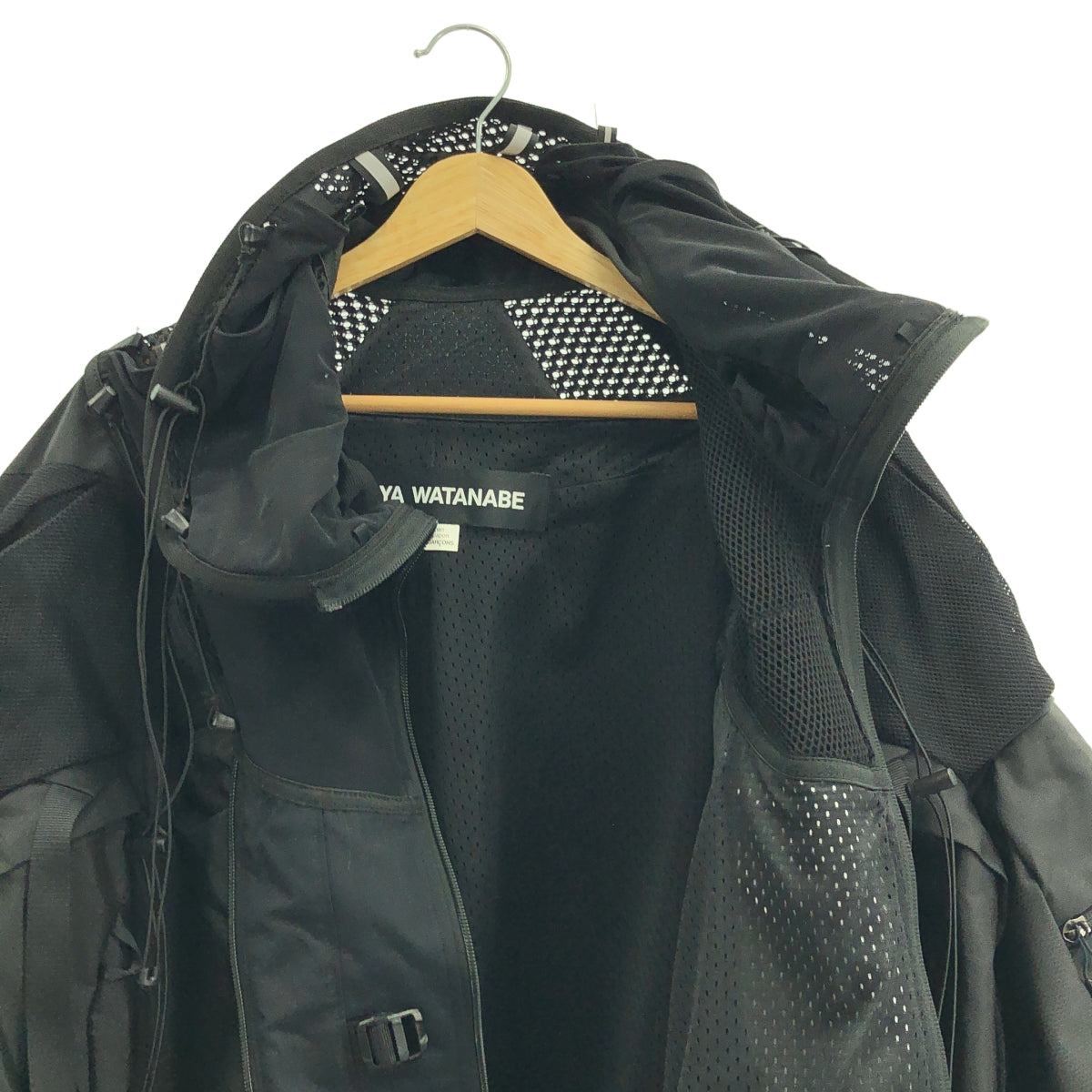 JUNYA WATANABE | 2023 秋冬 | 尼龍網布拼接派克大衣 | M碼 | 女款