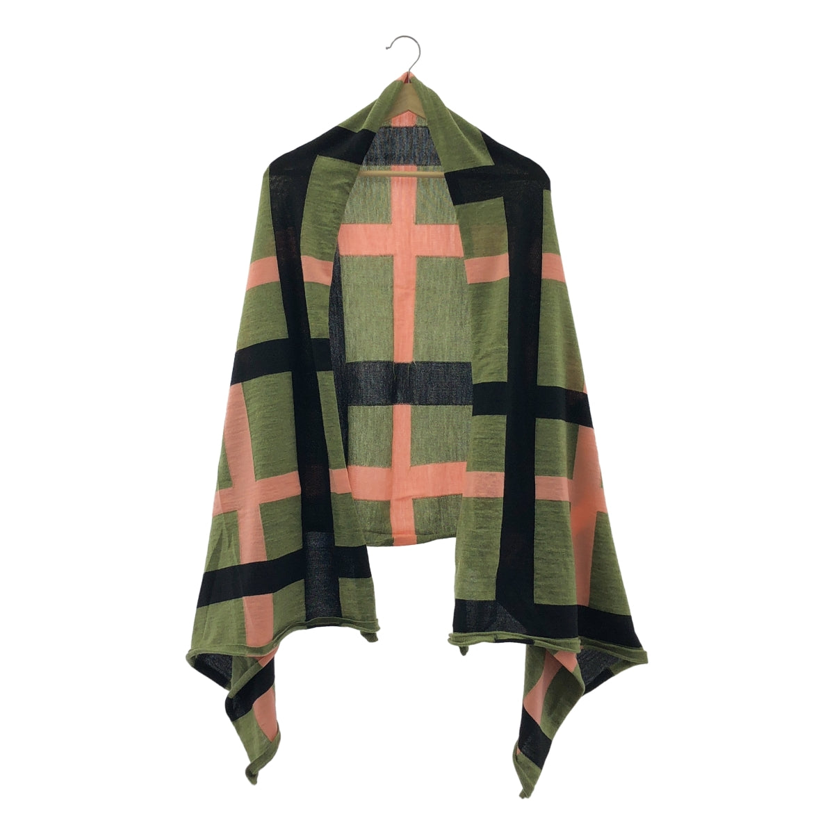 COMME des GARÇONS 襯衫 | | 2015秋冬 |大號羊毛格紋披肩 |