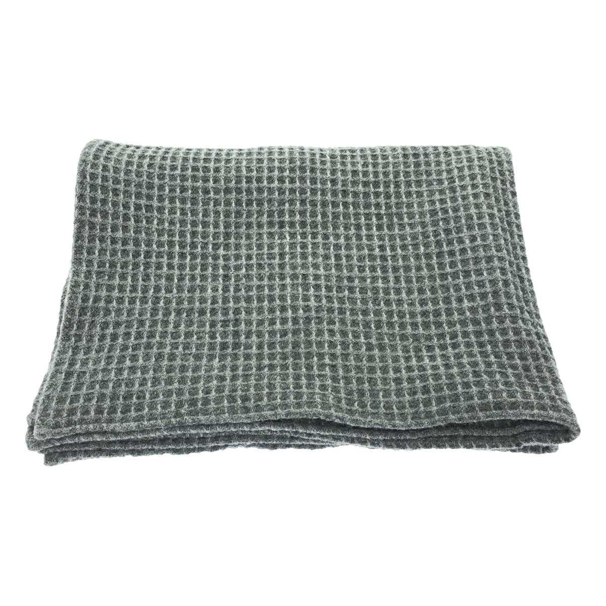 【新品】  R+D. LAB  / アールアンドディーラボ | Cialda CM/07 /Project Woven Textile Blanket / カシミヤ ブレンド ウール ブランケット  膝掛け | グレー | レディース