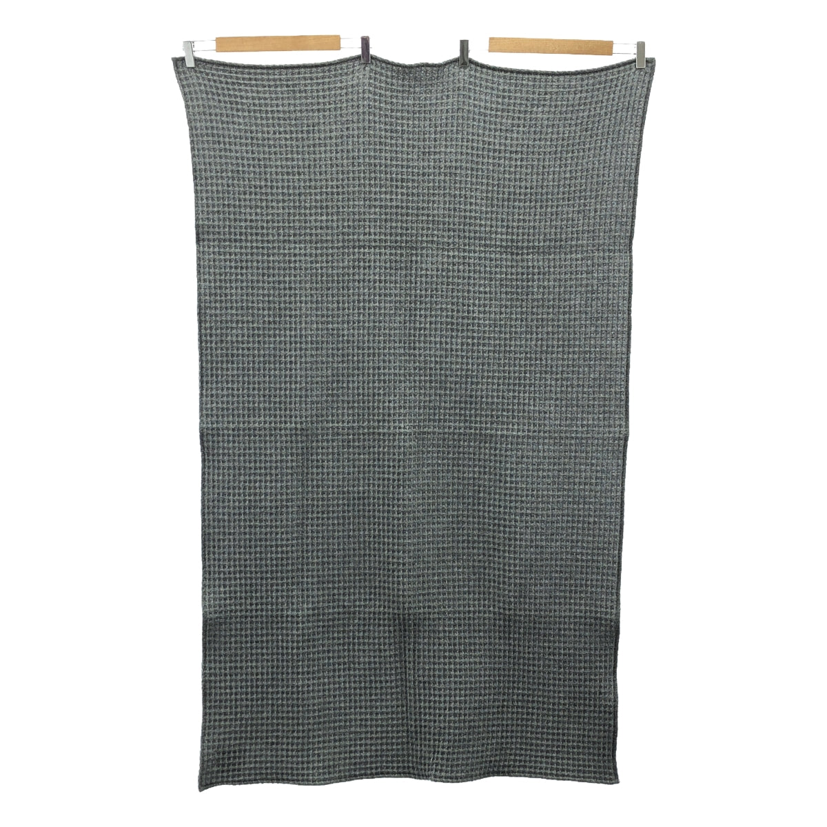 【新品】  R+D. LAB  / アールアンドディーラボ | Cialda CM/07 /Project Woven Textile Blanket / カシミヤ ブレンド ウール ブランケット  膝掛け | グレー | レディース