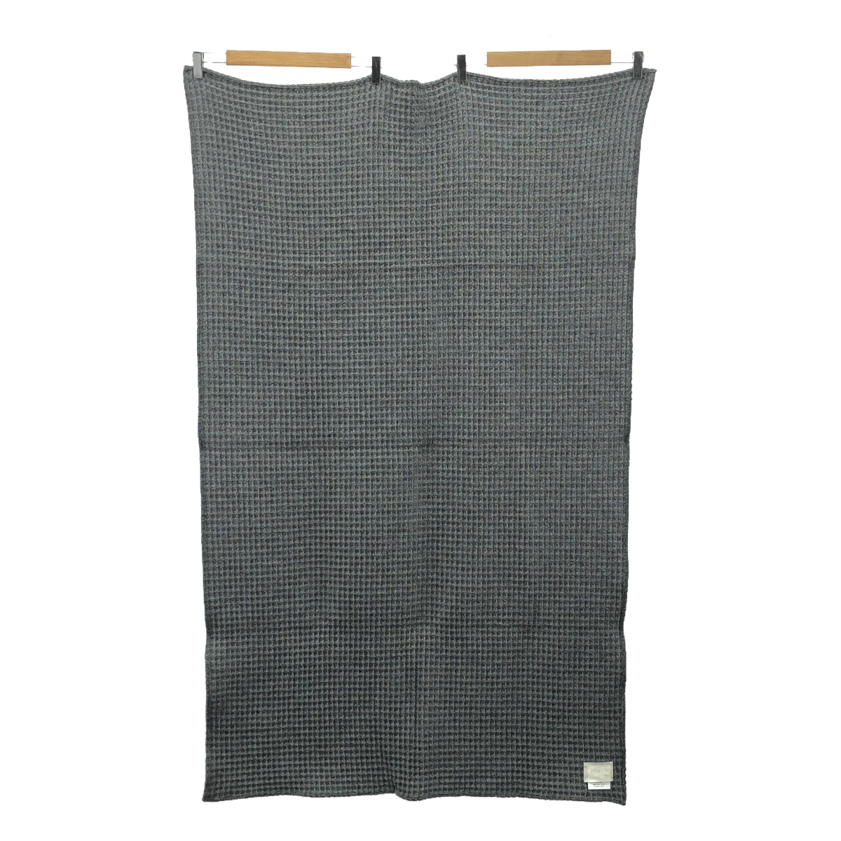 【新品】  R+D. LAB  / アールアンドディーラボ | Cialda CM/07 /Project Woven Textile Blanket / カシミヤ ブレンド ウール ブランケット  膝掛け | グレー | レディース