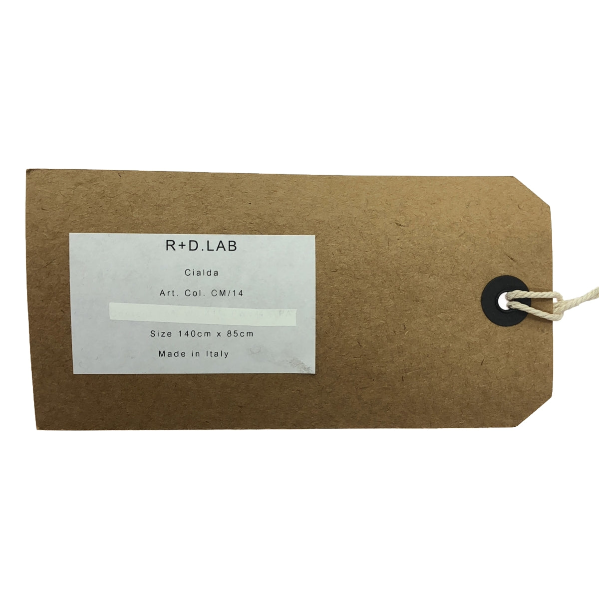 【新品】  R+D. LAB  / アールアンドディーラボ | Cialda CM/07 /Project Woven Textile Blanket / カシミヤ ブレンド ウール ブランケット  膝掛け | グレー | レディース