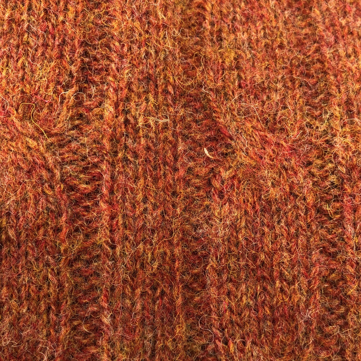 None / | bellwood / ベルウッド クルーネック ケーブル ニット セーター | ブラウン | メンズ