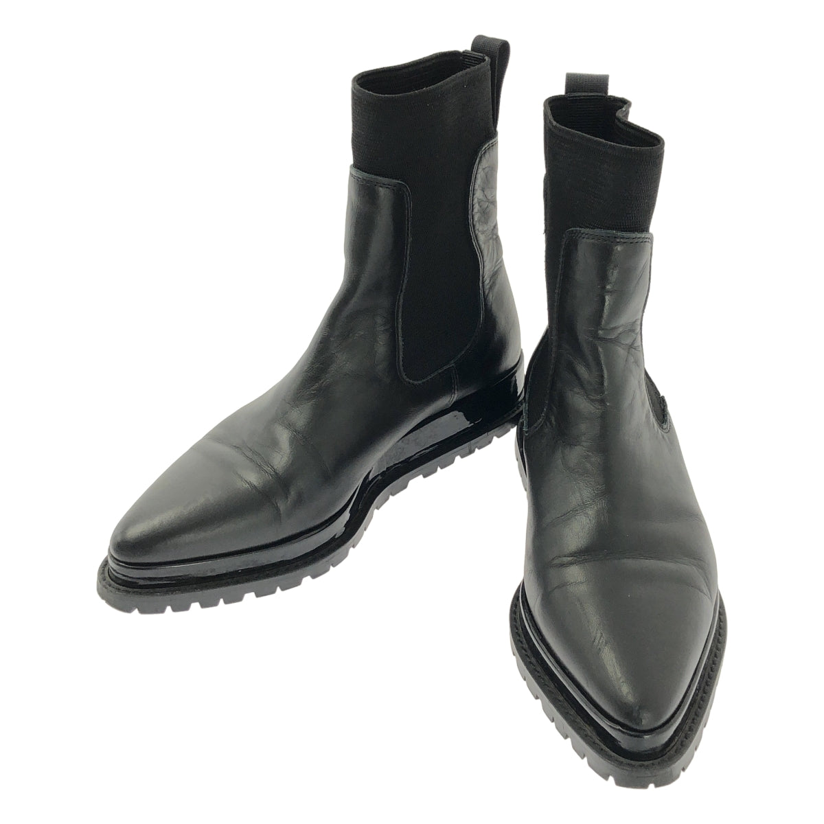 sacai / サカイ | COWHIDE Chelsea Boots カウハイドチェルシーブーツ | 35 | レディース