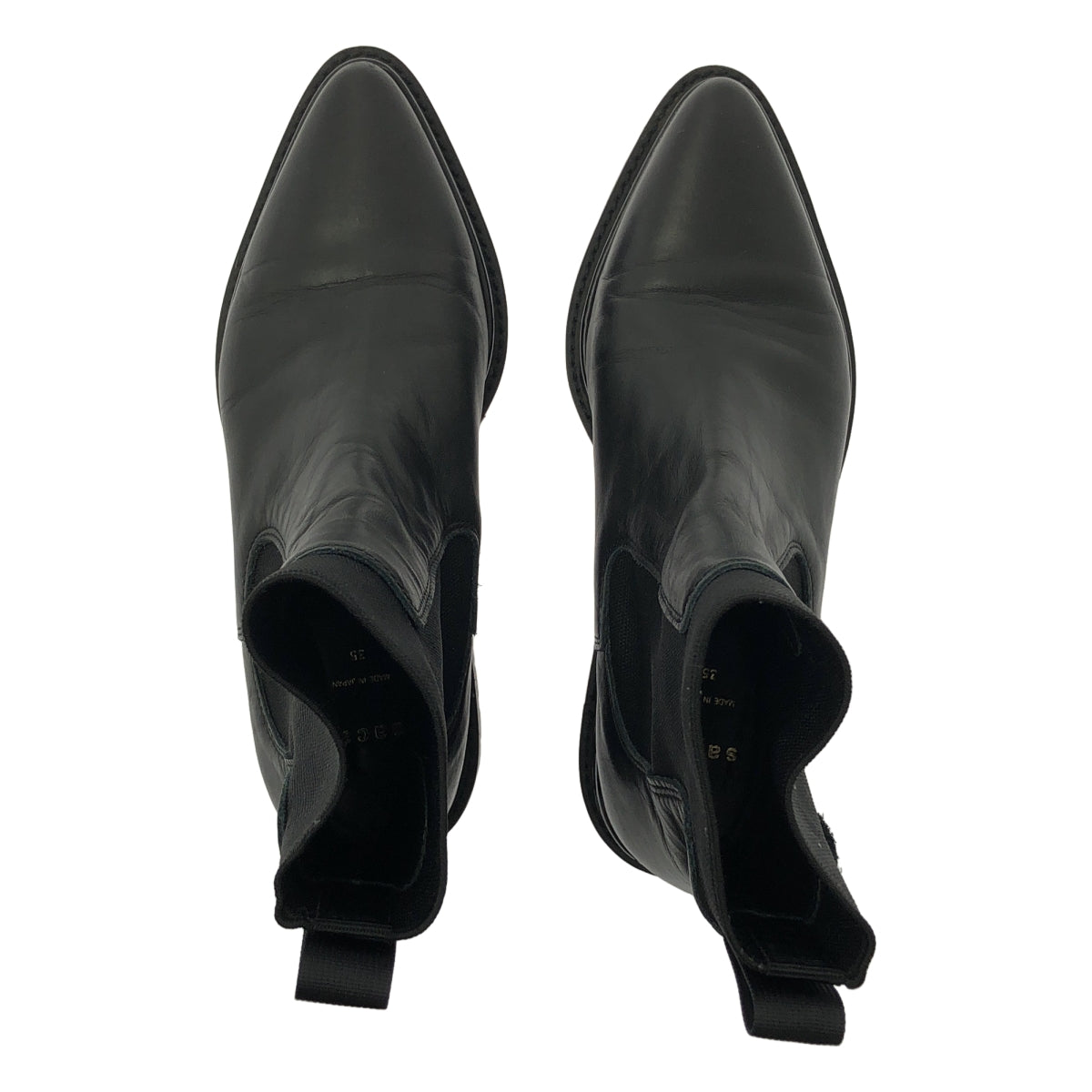 sacai / サカイ | COWHIDE Chelsea Boots カウハイドチェルシーブーツ | 35 | レディース