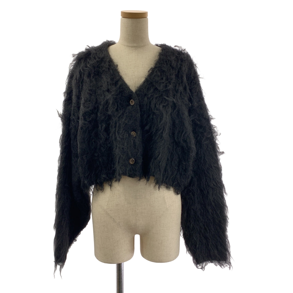 Knuth Marf / クヌースマーフ | ミニマル シャギー カーディガン | F | レディース