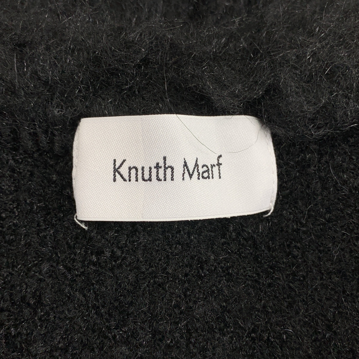 Knuth Marf / クヌースマーフ | ミニマル シャギー カーディガン | F | レディース