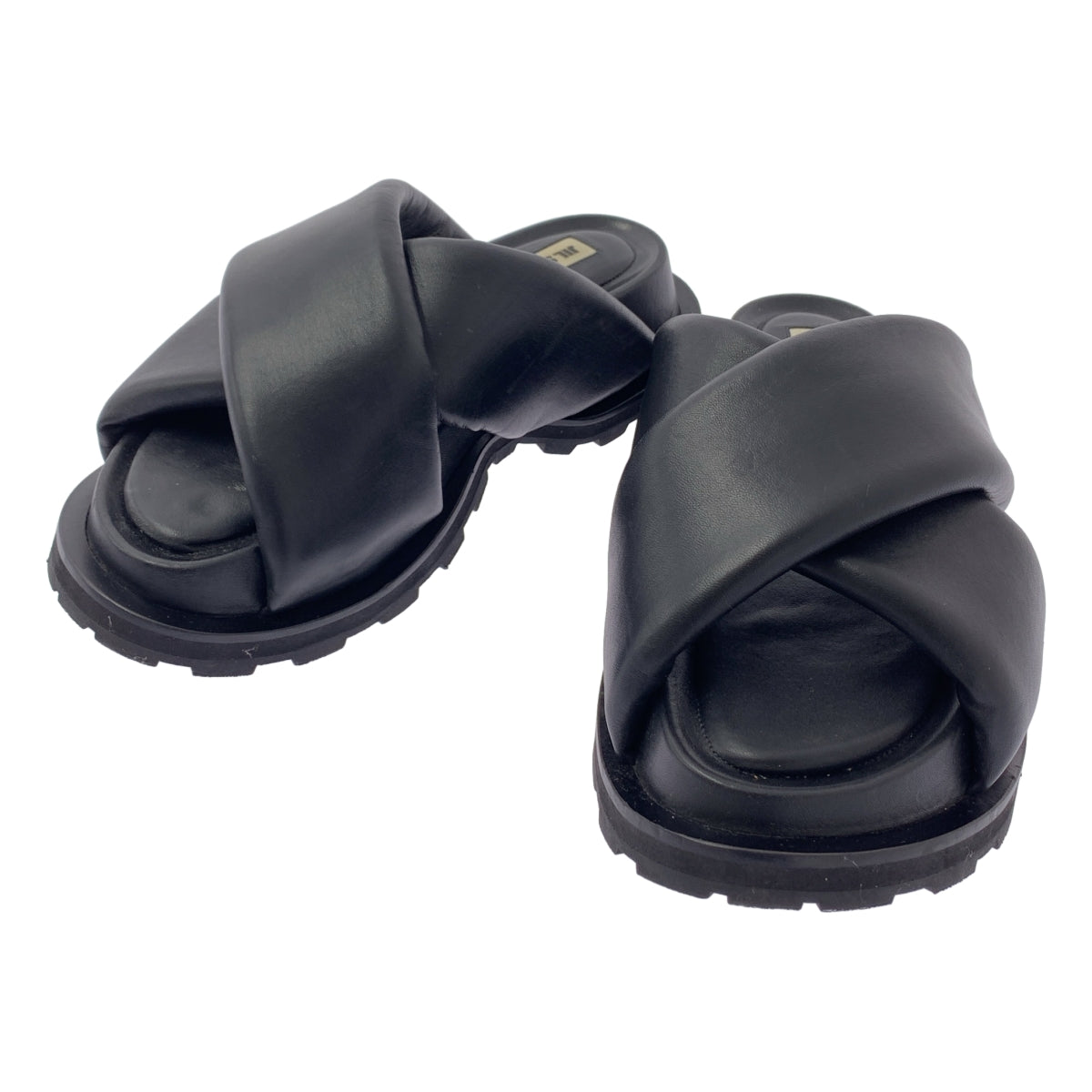 JIL SANDER | 加墊皮革拖鞋 | 尺寸 38 | 女款