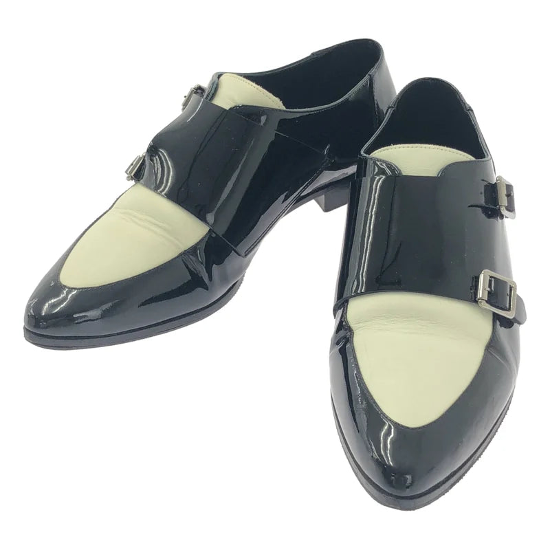 JIMMY CHOO / ジミーチュウ | ダブルモンクストラップ シューズ | 37 1/2 | レディース