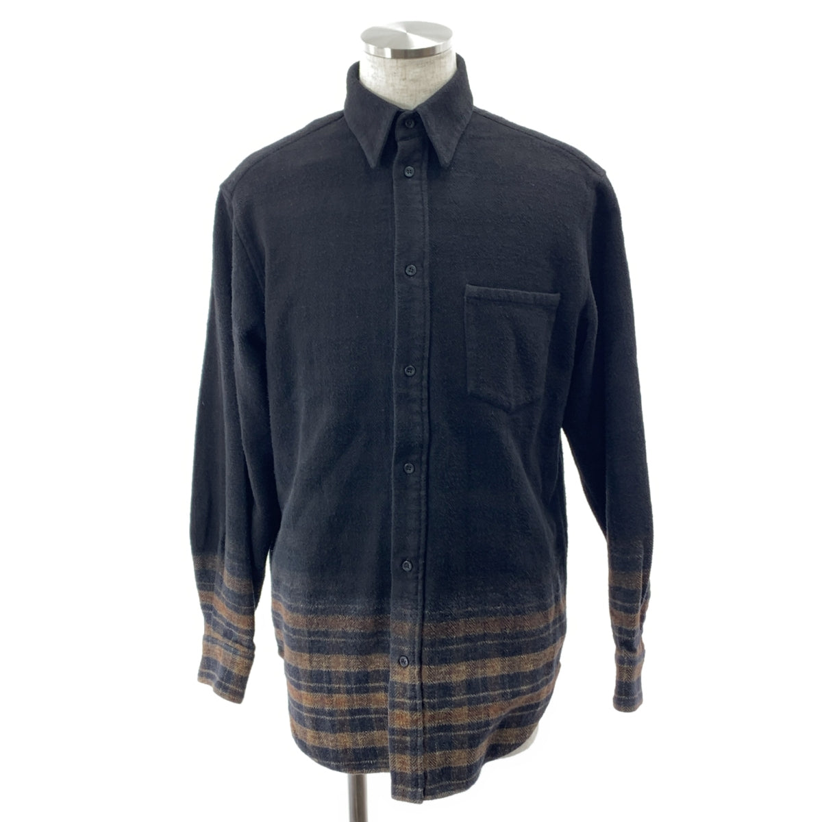 EGONlab. | 2024AW | 法蘭絨外套襯衫 | XS | 男款