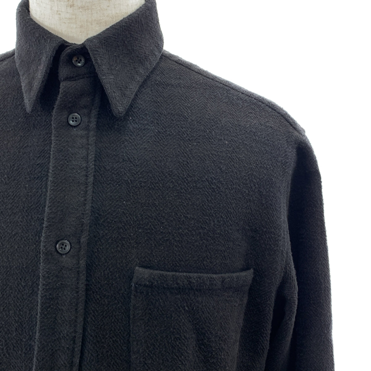 EGONlab. | 2024AW | 法蘭絨外套襯衫 | XS | 男款